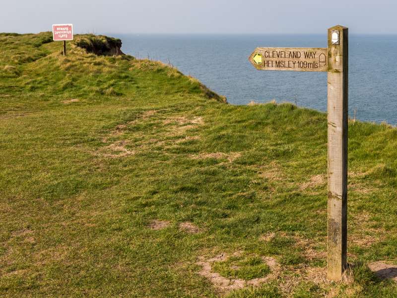 Cleveland Way footpath