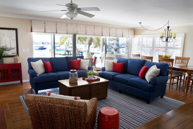 Enjoy great decor at these beach homes