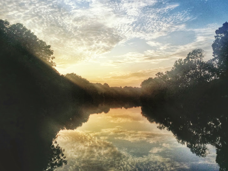 And the sunsets over the Mayenne were such an incredible way to end each day.