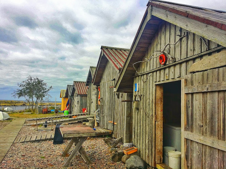 Life is tough on the island of Maakalla. There are no restaurants or stores. Just fishing cabins and a church. The only electricity is generated by solar power.