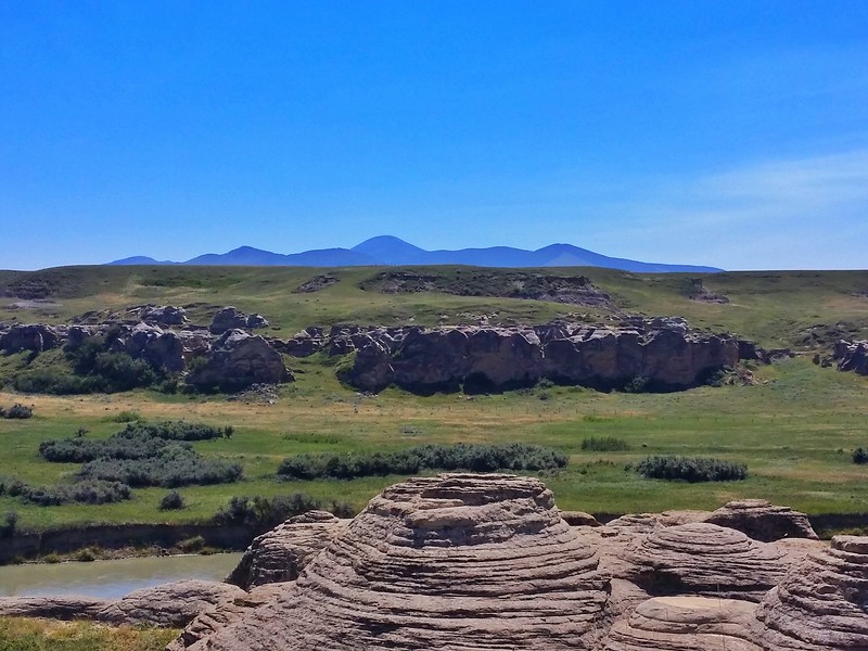 The Sweet Grass Hills in Montana were a frequent spot for young Blackfoot men to go for their vision quest. 