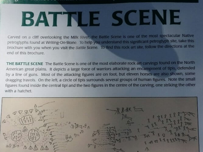 Battle Scene at Writing-OnStone