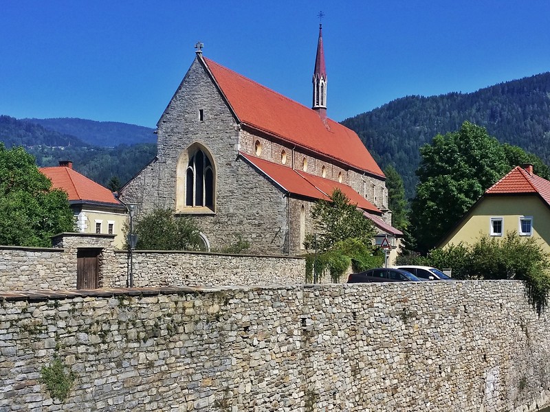 Dating back to 1217, this is the oldest Dominiman monastery in the German-speaking part of the world. It's located in Freisach, Carinthia, Austria.