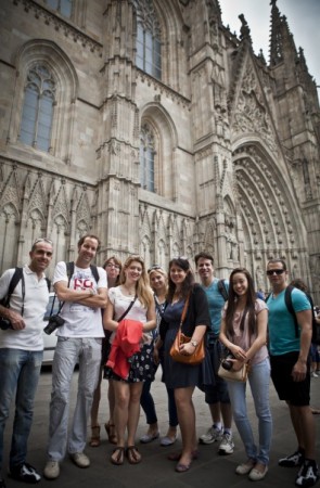 Barcelona Cathedral in the Gothic Quarter