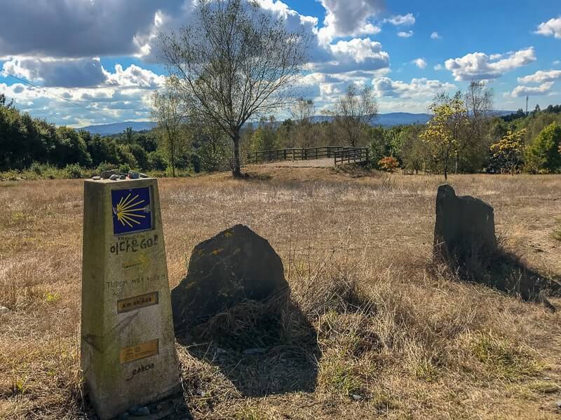 When on the Camino, you'll see lots of markers so you know which way to go.