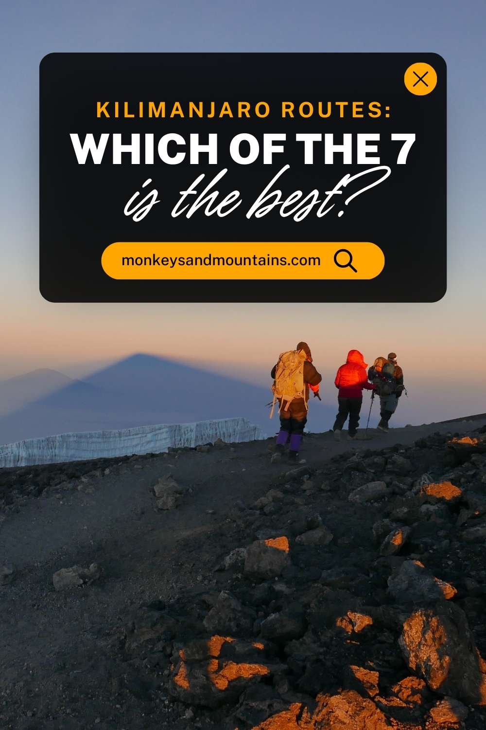 kilimanjaro routes: which of the 7 is the best to choose