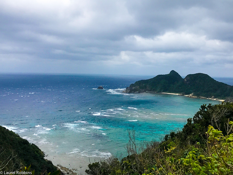 Sea views from Zamami, one of the islands forming Kerma Shoto National Park in Okinawa, Japan.