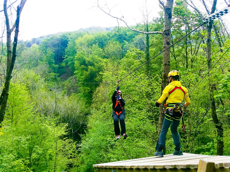 ziplining adventures in Como Italy 1st photo