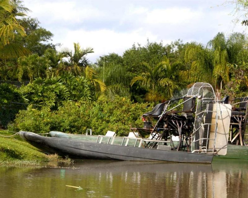 Take a tour on an Airboat 