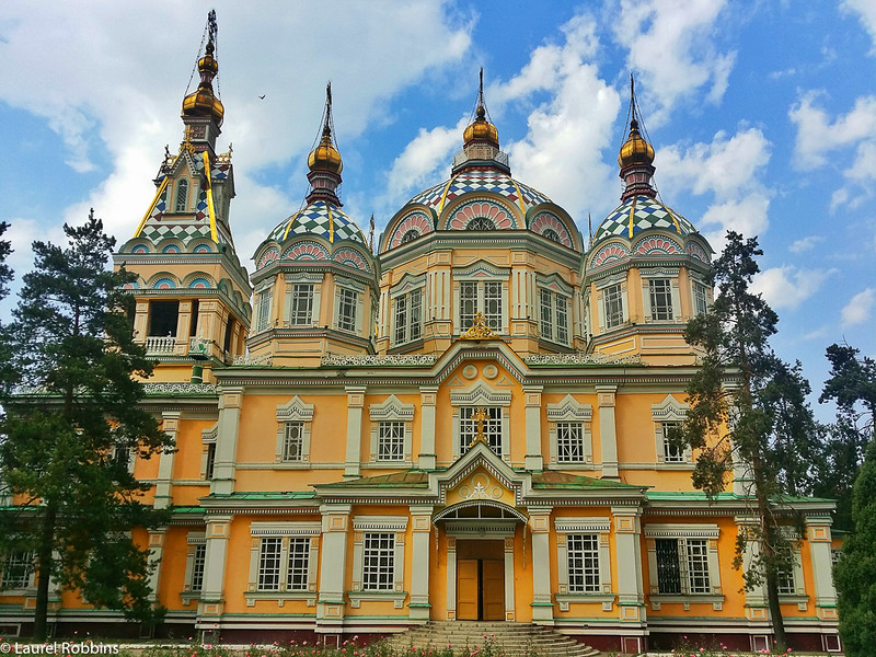 Zenkov Cathedral is the world's 2nd tallest wood building. It's found in Almaty Kazakhstan.