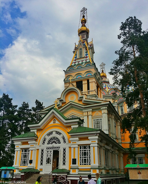 Zenkov Cathedral is the world's 2nd tallest wood building. It's found in Almaty Kazakhstan.