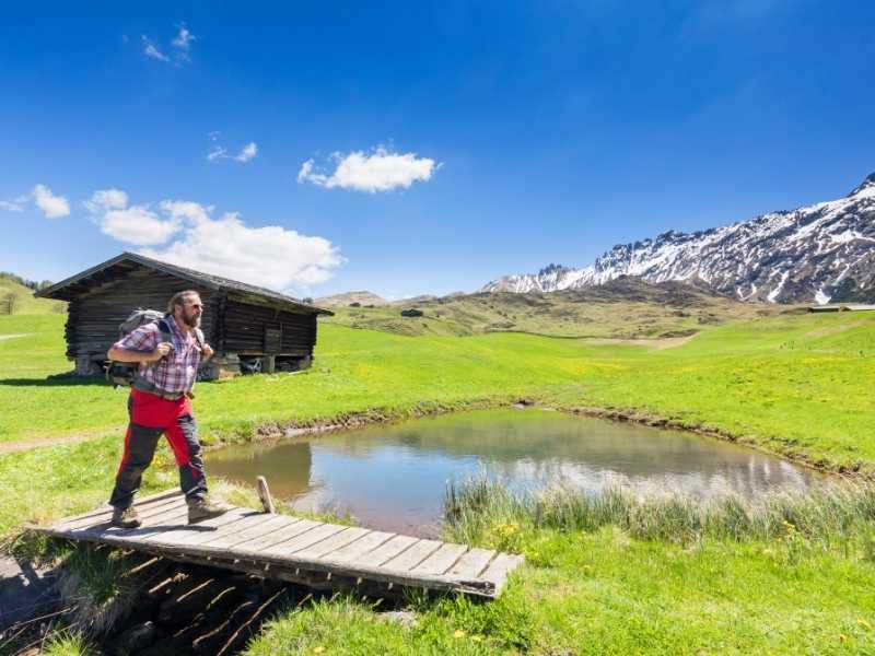 hiking in Alpe di Siiusi