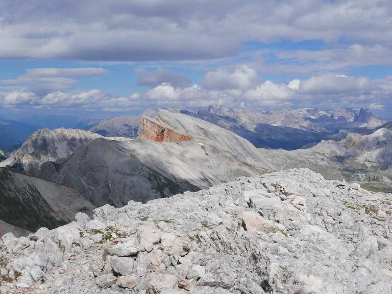 You get stunning mountain scenery on your Alta Via 1 North Hiking Tour in Italy