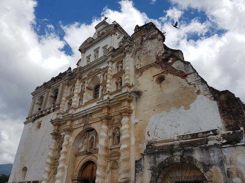 Travellers will enjoy exploring the churches and artwork inside when visiting Antigua Guatemala