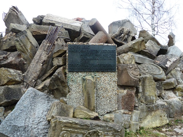 Birkenkopf memorial plaque in Stuttgart, Germany