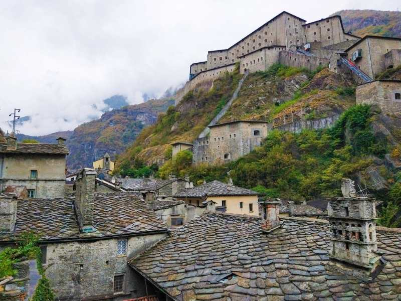 Bard is considered one of the prettiest villages in Italy