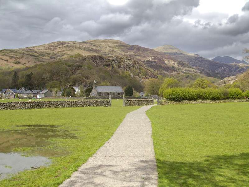 Beddgelert, one of the routes in Snowdonia Way