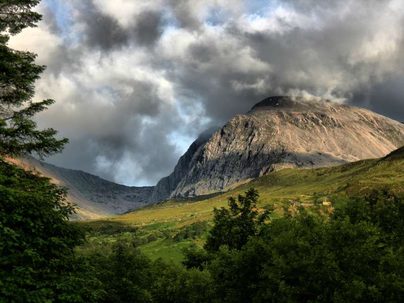 Ben Nives, the first peak of the 3 Peaks Challenge