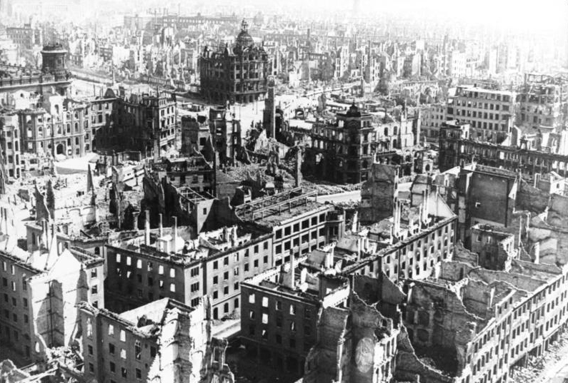 best places to visit in Germany-Dresden, Germany after WWII bombing