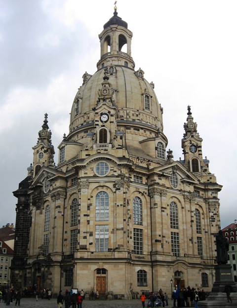 best places to visit in germany-Frauenkirche in Dresden, Germany