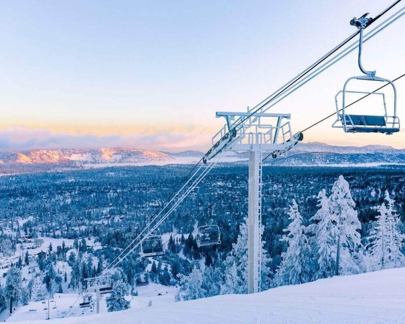 Big Bear Mountain is a great place for your next winter adventure in California