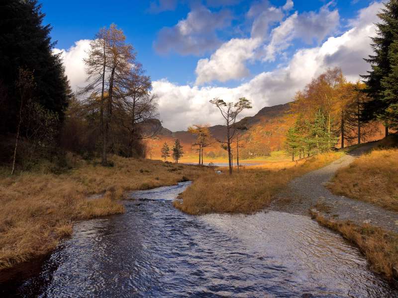 Blea Tarn Trail is one of the best walks & hikes in Lake District, England