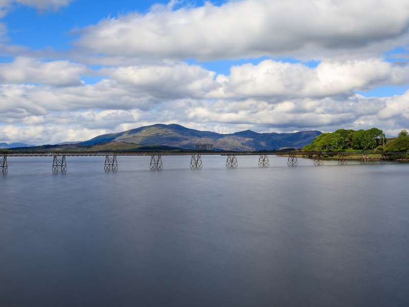 Llyn Trawsfynydd, one of the routes in Snowdonia Way