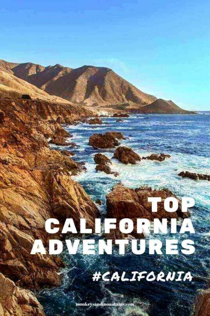 Adventure in california,Adventures in california,things to do in california