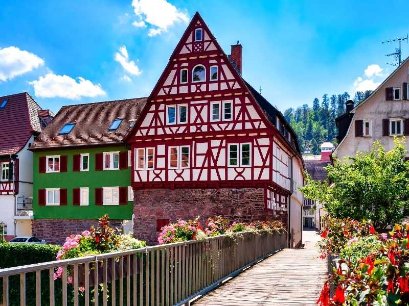 Calw is a great town to visit when you travel to the Black Forest