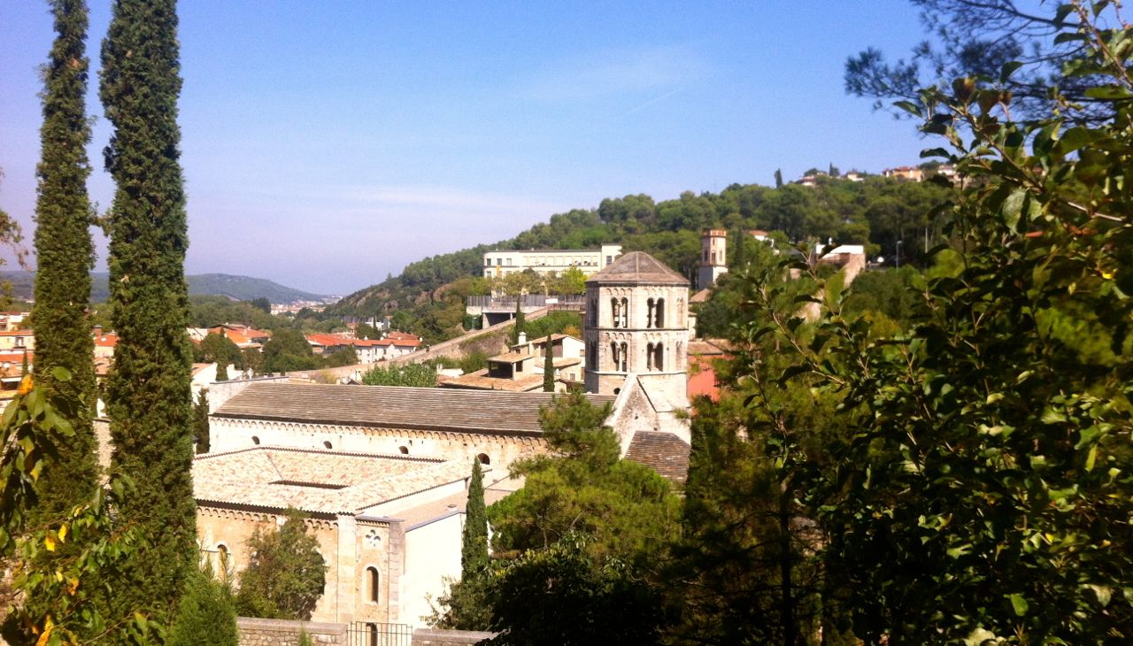 A view of the Benedictine church of Sant Pere de Galligants