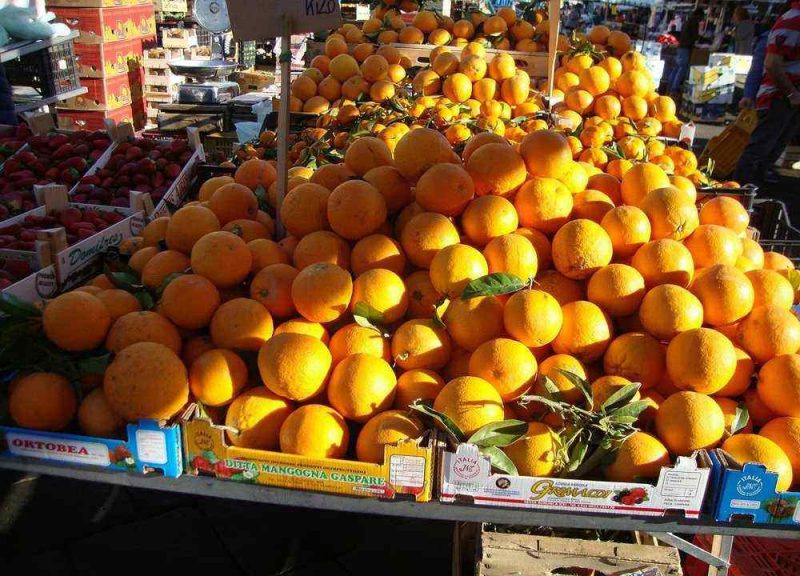 Sicily is oe of the best places to visit in January in Europe. It is citrus season and you will be sure to enjoy the smell and flavour of delicious citrus fruits. 