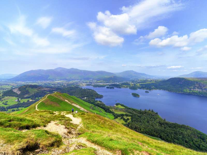 Catbells is one of the best walks & hikes in Lake District, England