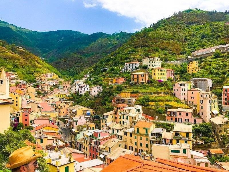 Cinque Terre Travel Tip: Expect lots of hills so pack lightly