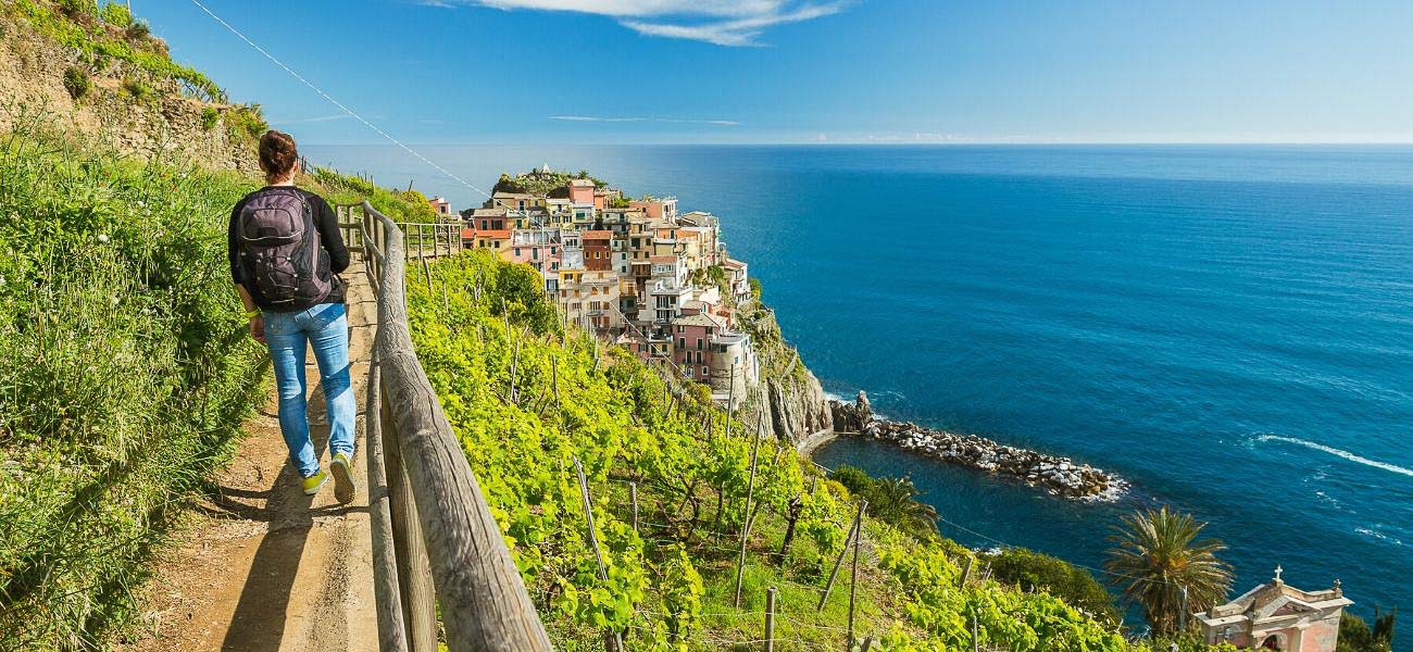 walking tour in Cinque Terre and Italian Riviera