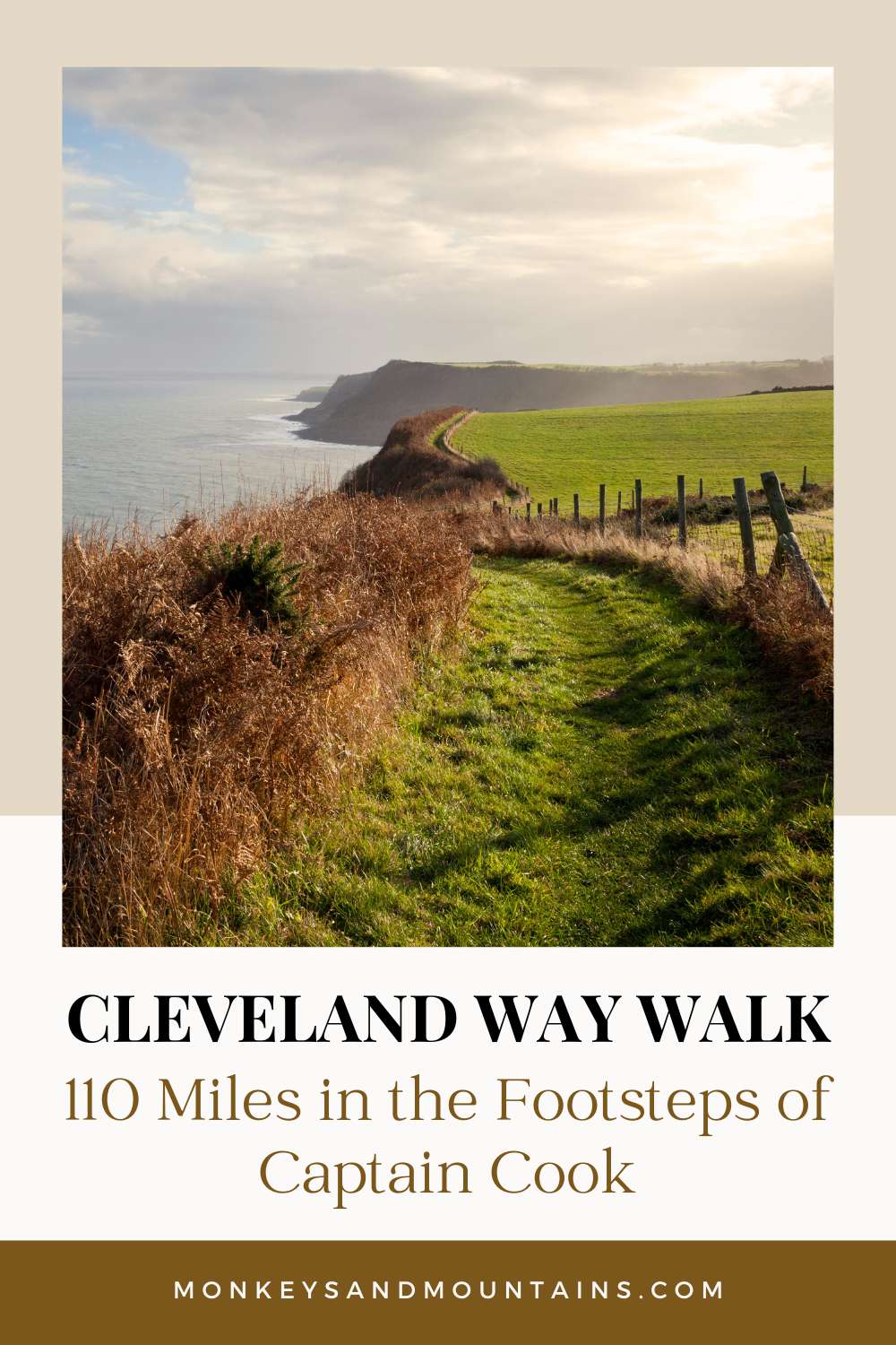 Cleveland Way Walk: 110 Miles in the Footsteps of Captain Cook