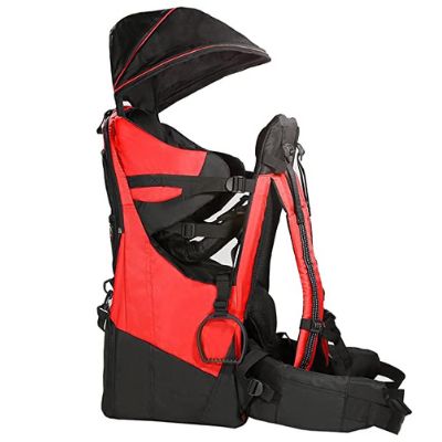 ClevrPlus Deluxe Adjustable Baby Carrier Outdoor Light Hiking Child Backpack Camping