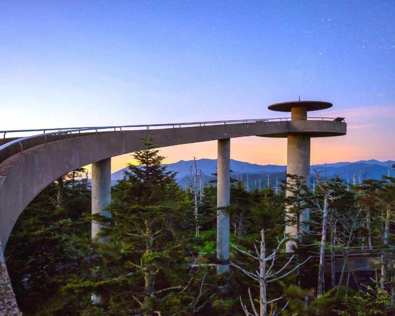 easy hike to Clingmans' Dome