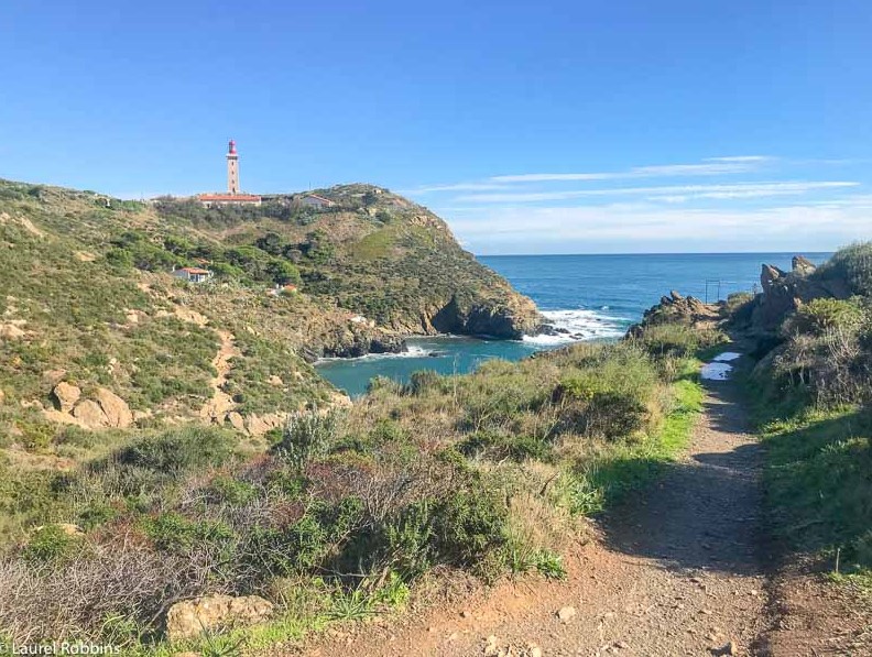 coastal trail to a lighthouse in Costa Brava