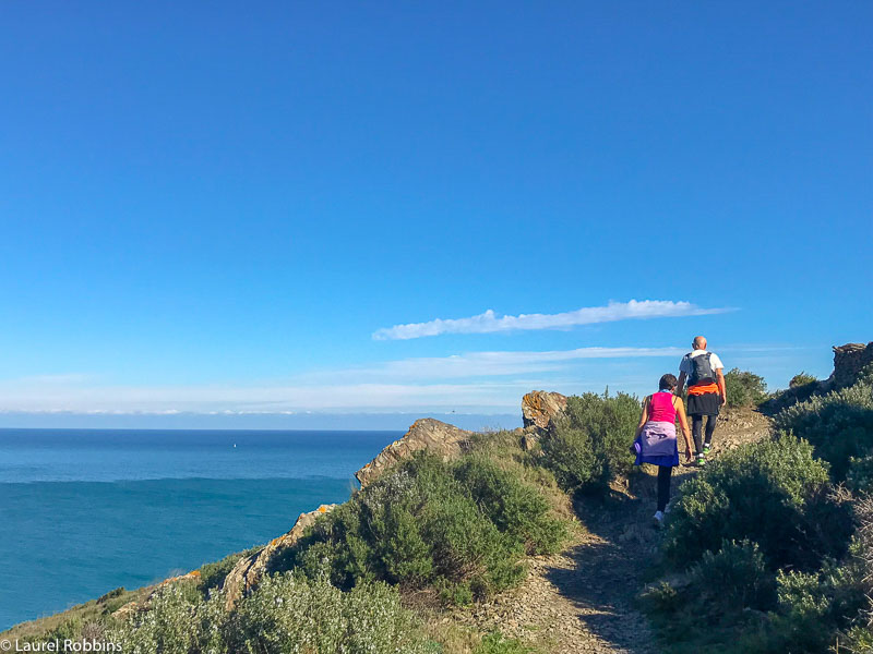 self-guided coastal walk from Costa Brava Spain to France