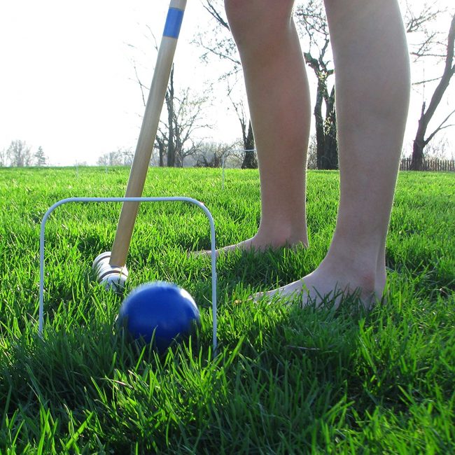 Croquet is a classic Yard Game very popular among the commonwealth countries