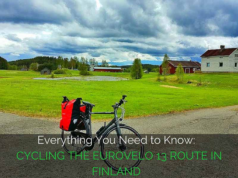 adventure cycling in Finland on the EuroVelo 13 Iron Curtain Trail