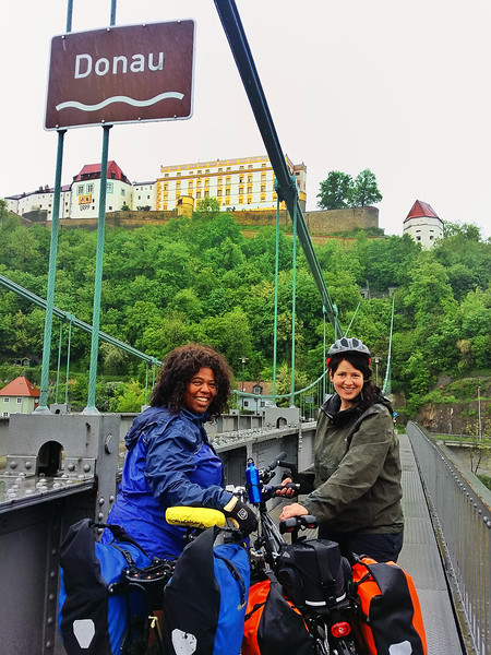 Danube river eurovelo 6 cycle route