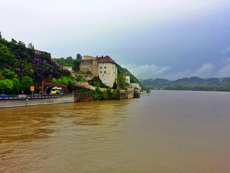 Danube river eurovelo 6 cycle route