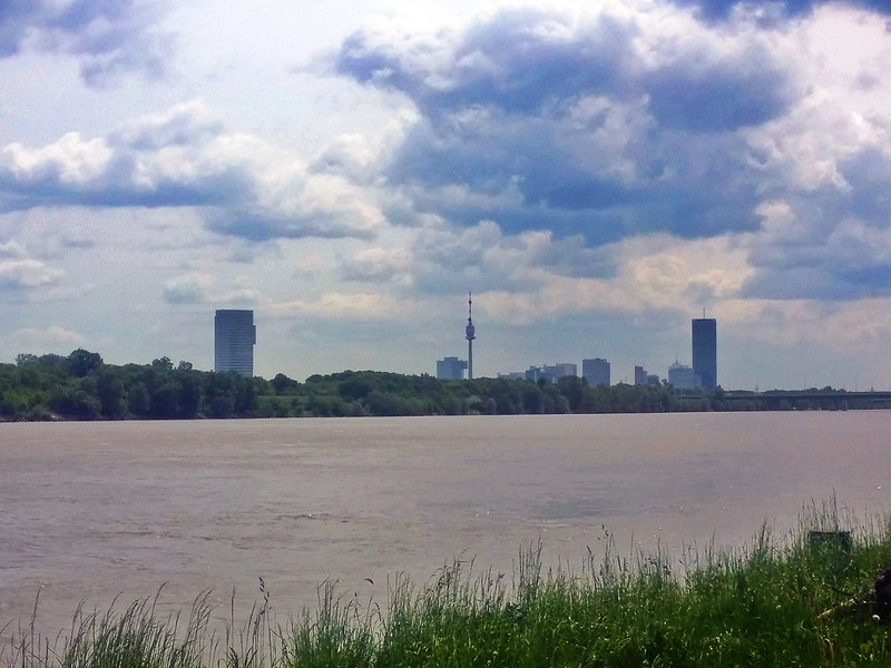 Danube river eurovelo 6 cycle route