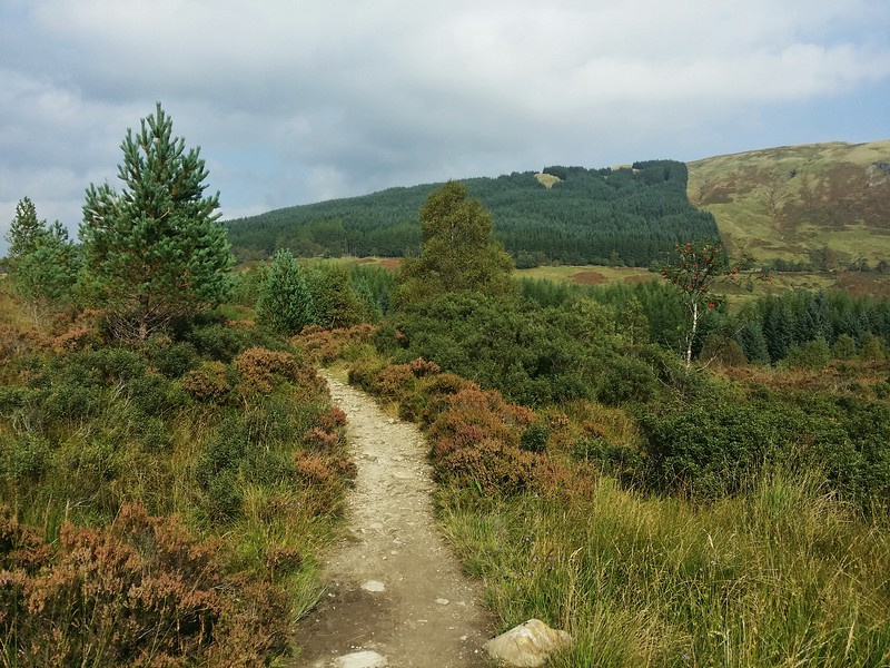 Day 4 hiking from Inverarnan to Tyndrum