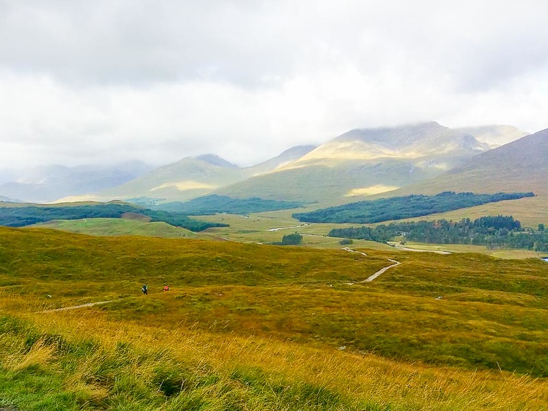 Day 5 hiking West Highland Way from Tyndrum to Glencoe 30km