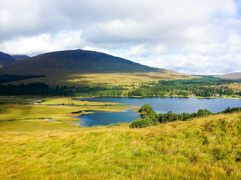 Day 5 views from Ben Inverveigh over Loch Tulla