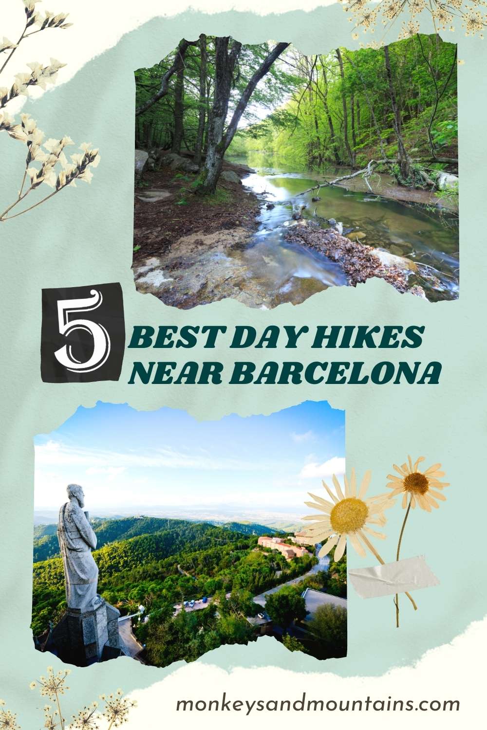 best day hikes near barcelona