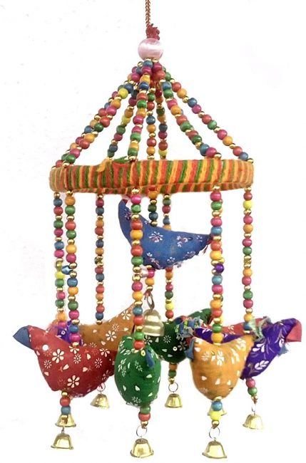 Add a hanging decoration to your home which is made of natural fabrics and is eco-friendly. 