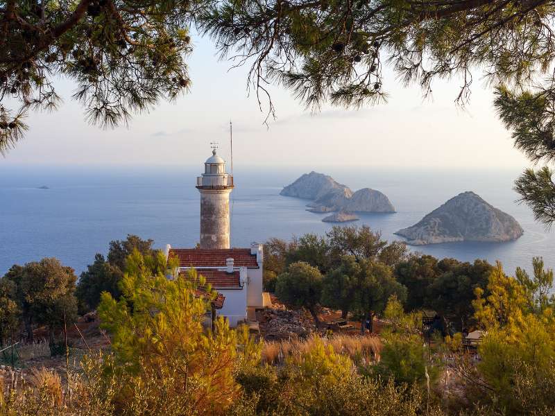 cape gelidonya adrasan as seen from east lycian way hiking tour